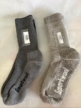 Men’s SmartWool mountaineer Max cushion crew and full cushion crew New Medium